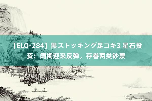 【ELO-284】黒ストッキング足コキ3 星石投资：阛阓迎来反弹，存眷两类钞票